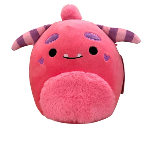 Squishmallows Other - Squishmallows 8” MONT the Monster — Valentine’s Day 2024 — NWT